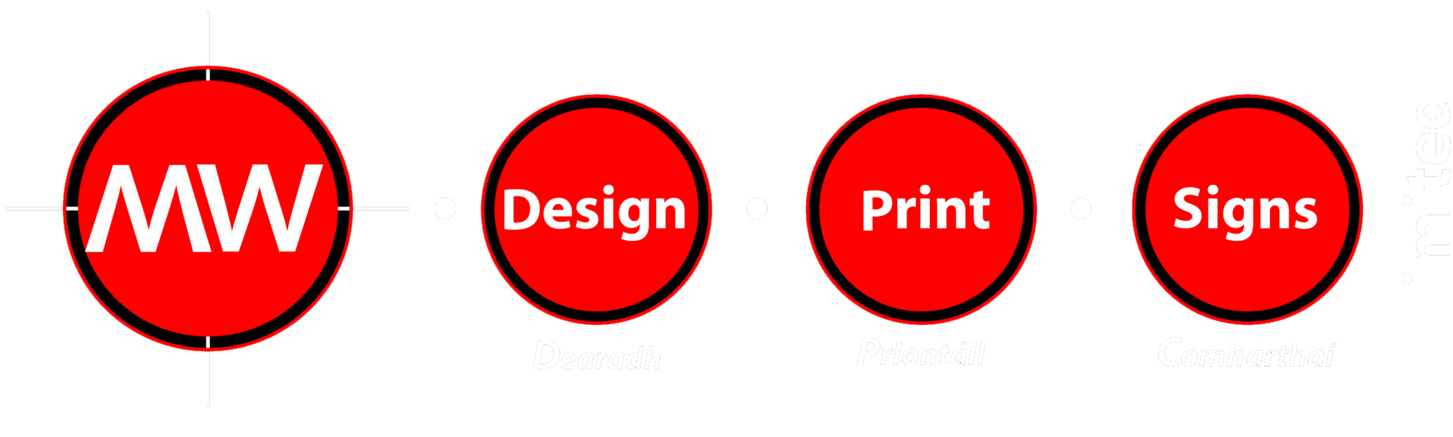 MW Design Print Signs