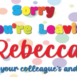 Sorry you're Leaving Sign - MW Design, Print & Signs